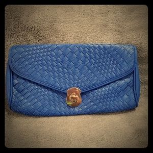 Urban Expressions Blue Clutch